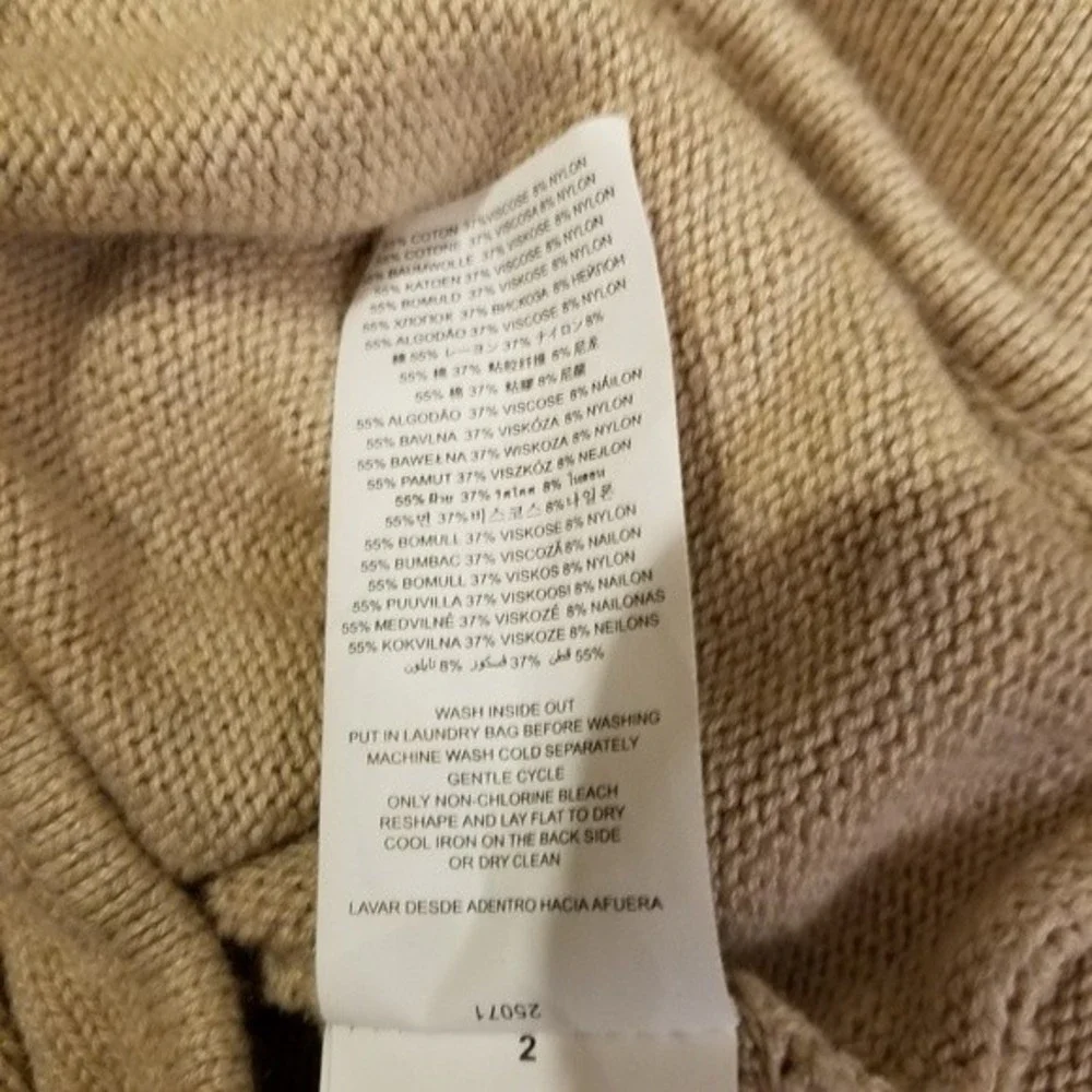 MICHAEL Michael Kors Gold Back Zip Sweater Host Pick 12/4/21 - Picture 6 of 6